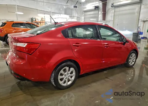 2012 Kia Rio Lx из США, поврежденный, VIN KNADM4A31C6052886